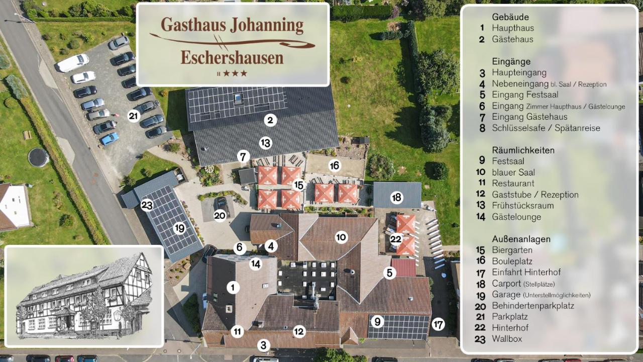 Gasthaus Johanning Ek อุสลาร์ ภายนอก รูปภาพ